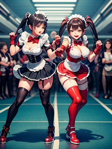 (((SFW,  STILL SHOW, 12 Tiny Girls in a row:1.2, Shibuya Hachiko-mae scramble crossing on Halloween:1.2))), ((masterpiece:1.2, best quality, photorealistic:1.37)), {(Standing Full Body:1.2)|(from below:1.2)}, bandaged full body, bandaged head and limbs, (( bandage)), {bloody|blood paste|Red-stained bandages}, ((Detailed KAWAII face, Detailed glistening ivory skin)), {Bustling street|Crossroads|(Passerby schoolgirls)| halloween| neon}, {(Childish:1.2|Gigantic Cleavage:1.37|Underboob:1.2)}, ((Holding a weapon in both hands))、 {Red leather high collar| random weapons|(shotgun)|Pikachu hood|random hair colors}, {Floating hair|Strong wind|((()))}, Skirtlift, {(Kissing face to face)|:p|:d|laugh|sparkle|joyful|delighted|Drunk},extremely Detailed,