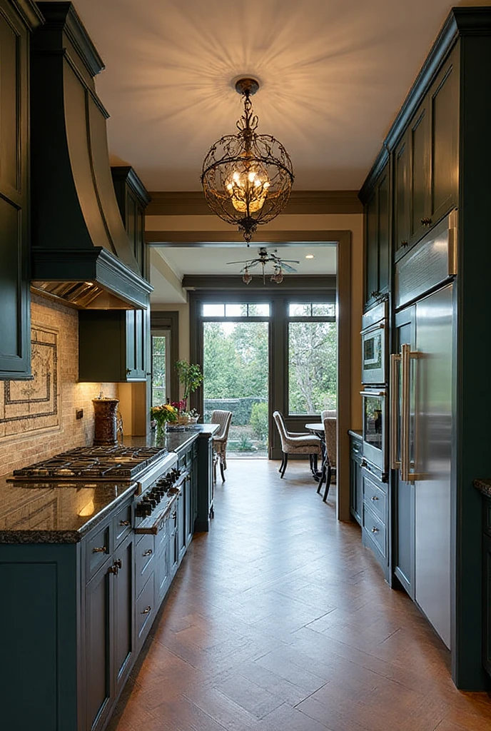 going to the kitchen