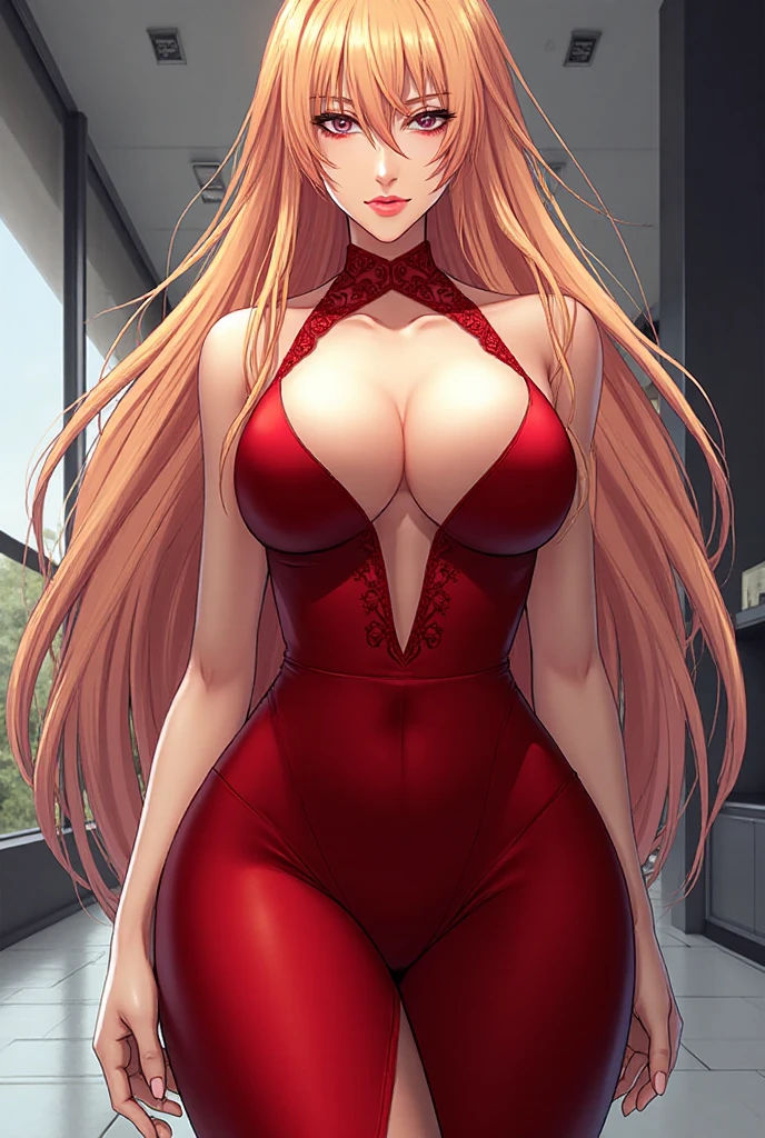 Mujer con un vestido rojo  ., succubus in short tight dress, estilo atractivo, very traje sexy, traje sexy, vestido sexy, cuero clothing and boots, mirada sexy, cuero,  dress, wearing cuero, vestimenta ajustada, cuero clothes, wearing a full cuero outfit, vestido apretado, cueroy, traje ajustado, vestido rojo sexy