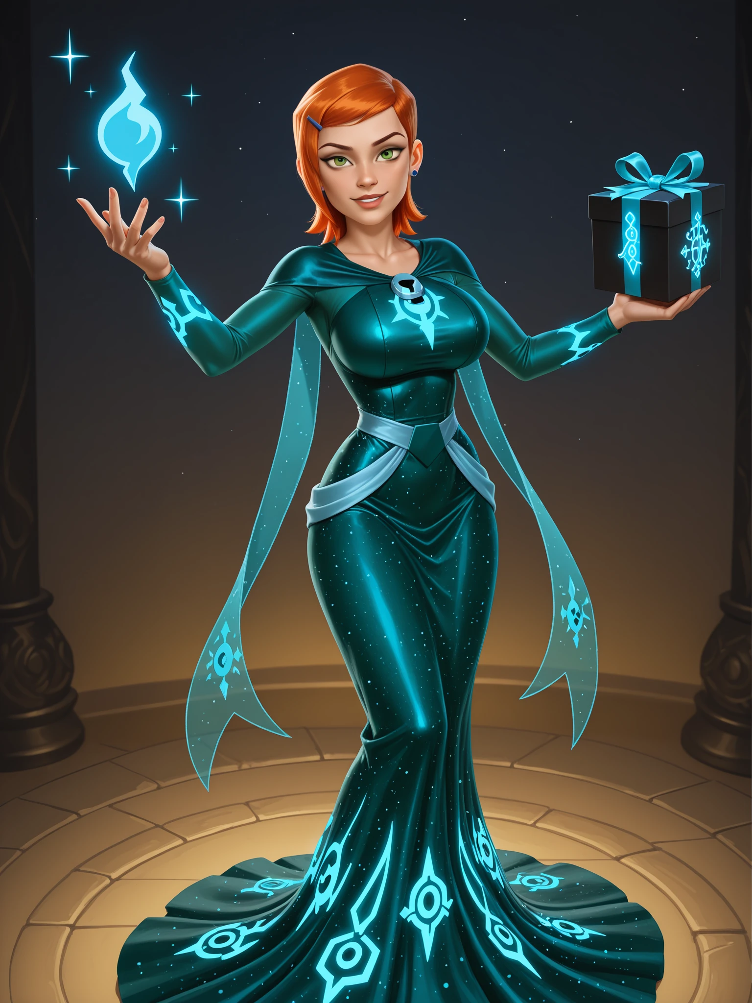 mage, fantasy, game character, cartoon, women