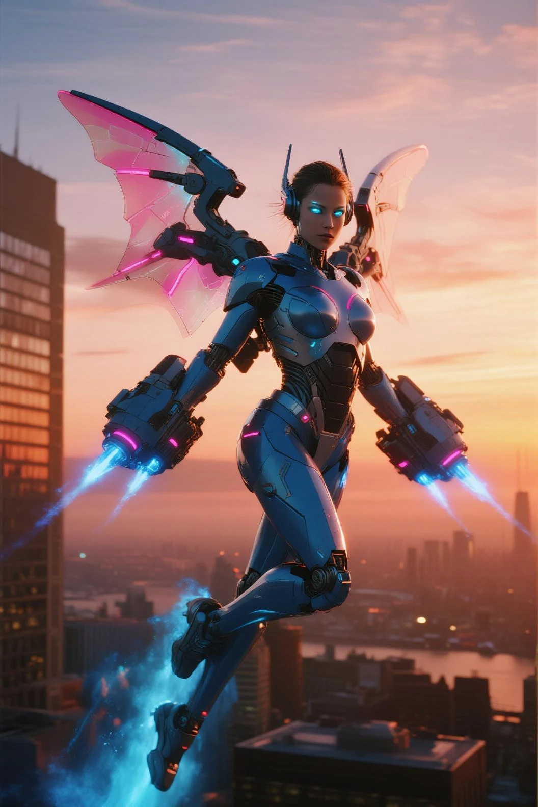 Sd_XL_base_1.0Fuego como parte del cuerpo humano Mujer sexy, con alas en movimiento, Ardiente, Frontal, cuerpo completo, Parte frontal, Subsoil Scatter, transparente, translucent skin, resplandecer, florecer, Bioluminescent liquid,Estilo 3D,Estilo cyborg,Movie Still,Estilo Leonardo, warm color, Vibrante, volumetric light, En Future City in Flames,Personaje de SteelHeartQuiron,NightmareFlame,Bingnvwang,resplandecer,Estilo steampunk,