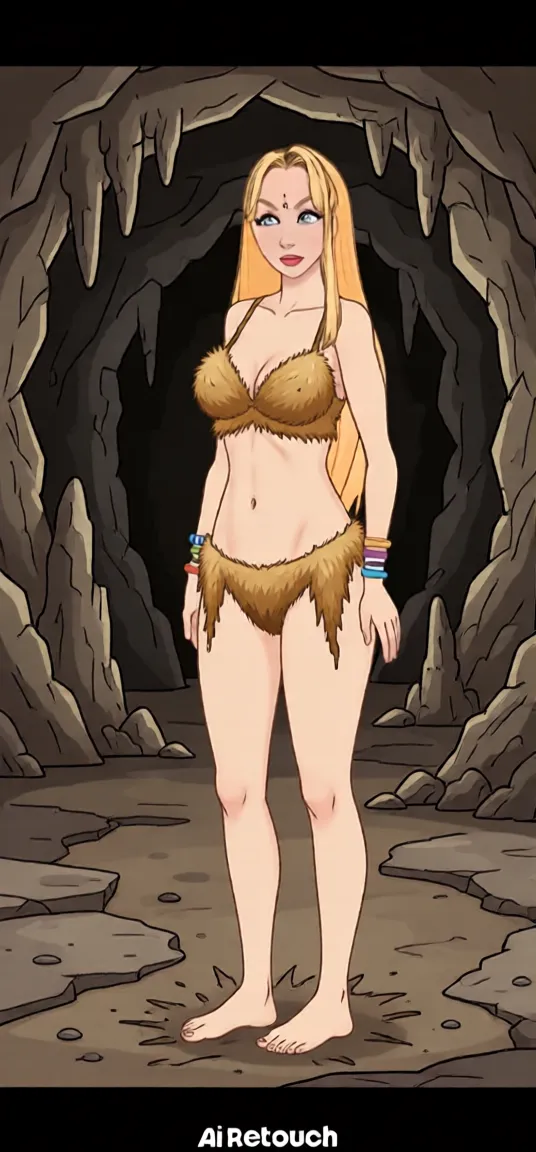 1 girl, solo, short hair, medium ??????, ????, look at viewer, seductive, blush, loin cloth, under boob, diana, brown hair, black skin, dark skin, brown eyes, submissive, tribal clothing, ???????, dynamic pose, happy, legs spread