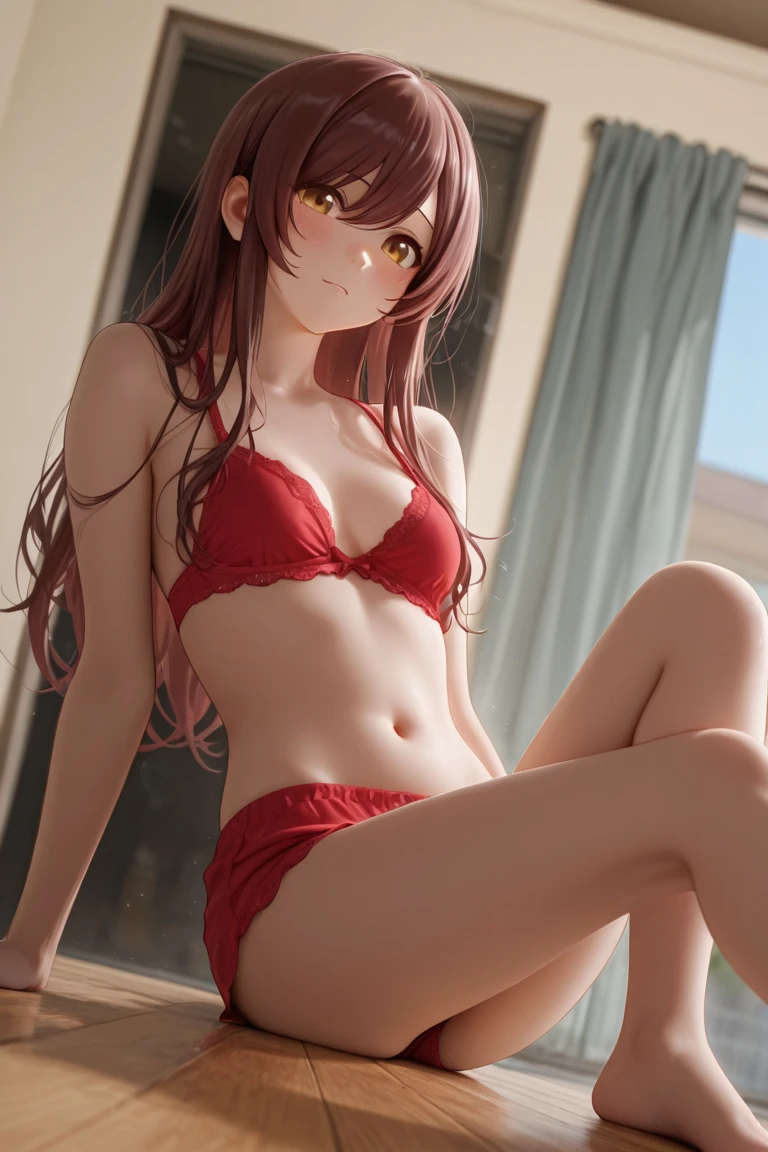 ((medium , tomboy girl, small head)), daylight, sunlight, (perfect body : 1.1), (young), (short wavy hair:1.2), choker, full body shot, crowded street, [(girl wearing a tiny transparent small sweaty colorful detailed strapless microbikini: 1.4)::5], ((colorful mini miniskirt)), (extremely detailed CG 8k wallpaper), (an extremely delicate and beautiful), (masterpiece), (best quality:1.0), (ultra highres:1.0),  beautiful lighting ,perfect lightning,pulling skirt, realistic shadows, [highres], detailed skin, ultra-detailed, lying down, , (black thighhigh: 1.0), (red high heels: 1.0), large earring, thighs, (((colorful))), (beautiful short ponytail), [crowded pool background], fine collarbone, soft navel, soft midriff, soft back, angle from below, sweaty, beautiful , blush, (: 1.6), 