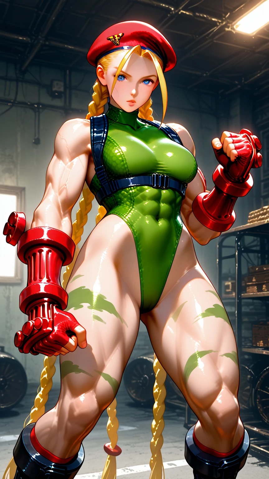 street fighter cammy, showing armpits and ?????, ??????????.