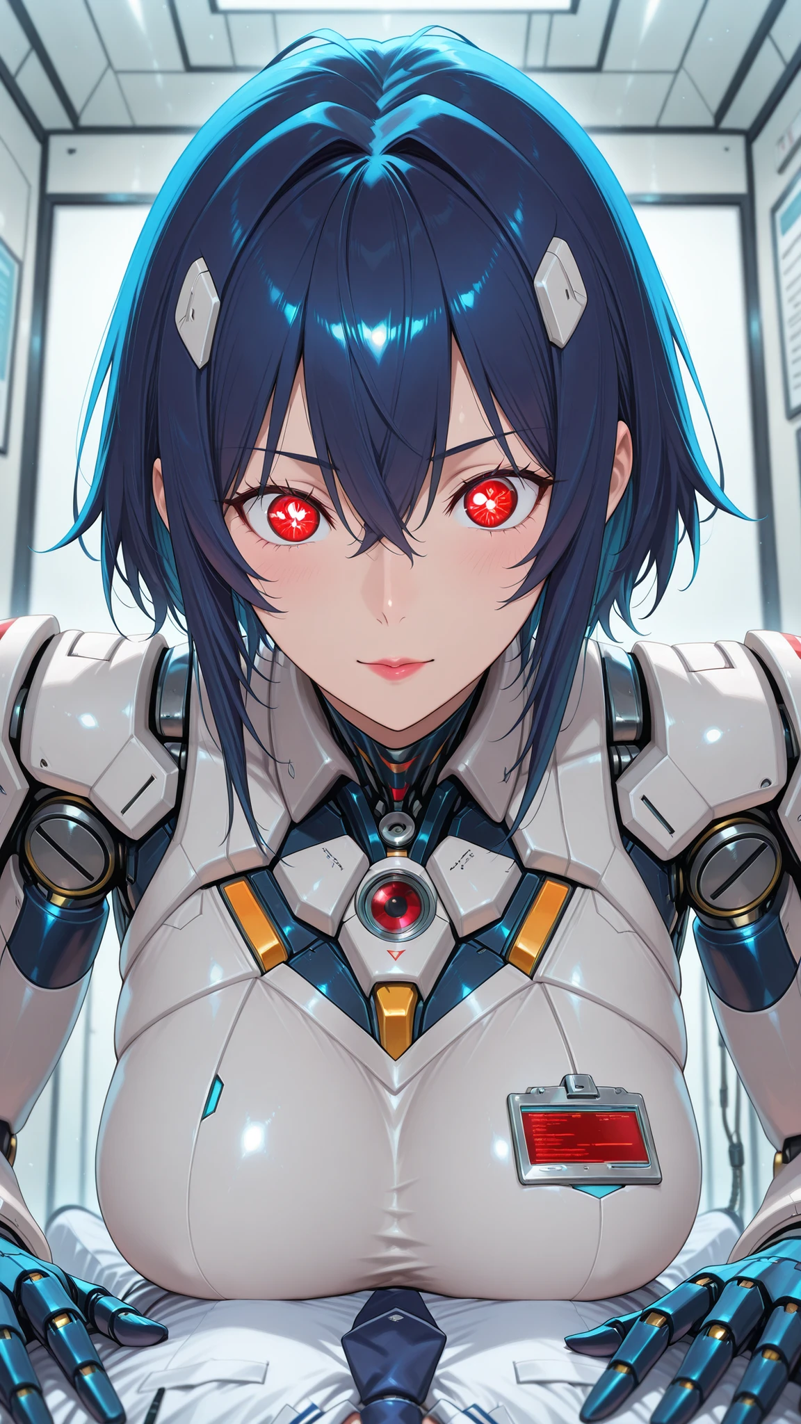 Lisa,,,,,,1 woman ,,,, 2000s (style)、Anime Coloring,,,,,,, Cyborg lying on operating table, Eye Reflexes, Moist eyes, A doctor who performs surgery on a cyborg's body, Bear machine body,、
,,(masterpiece:1.3)、(top quality:1.super detailed)、、、,,,Maximum detailed textures、Maximum detail and realistic skin、very detailed、 super sharp 、 8K resolution、、lipstick、,,,,