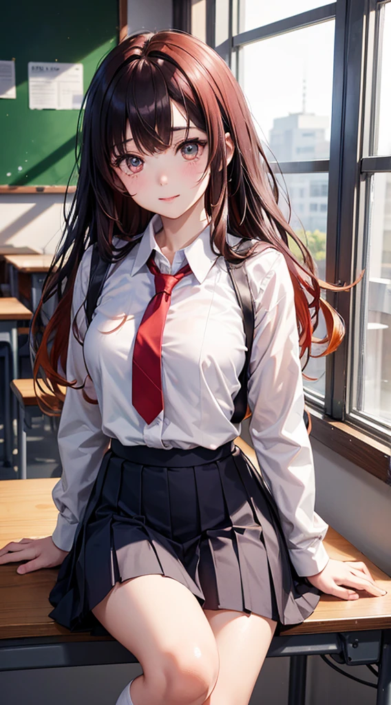  sarasvati, long hair, black hair, (red eyes:1.4), blunt bangs, hime cut,
BREAK skirt, bow, , serafuku, plaid, red bow, brown skirt,
BREAK indoors,
BREAK looking at viewer, (cowboy shot:1.5),
BREAK (masterpiece:1.2), best quality, high resolution, unity 8k wallpaper, (illustration:0.8), (beautiful detailed eyes:1.6), extremely detailed face, perfect lighting, extremely detailed CG, (perfect hands, perfect ),