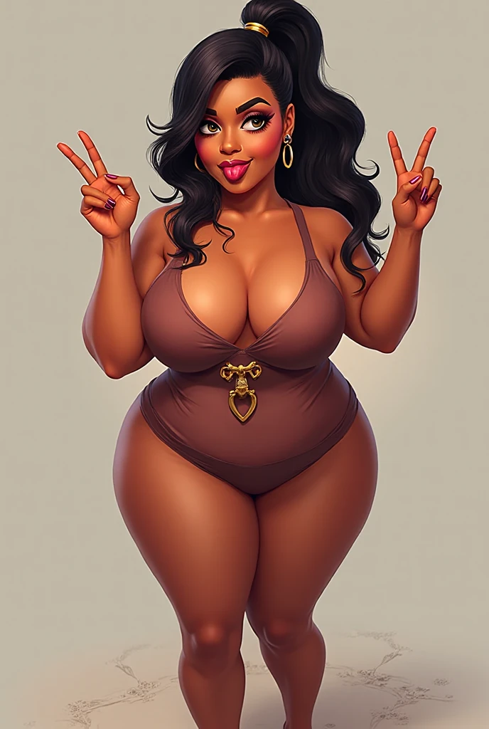 Short black hair, tall, shiny skin, gloss skin, huge breasts, long legs, dark skin, , beach, glossy skin, sagging breasts, shocked