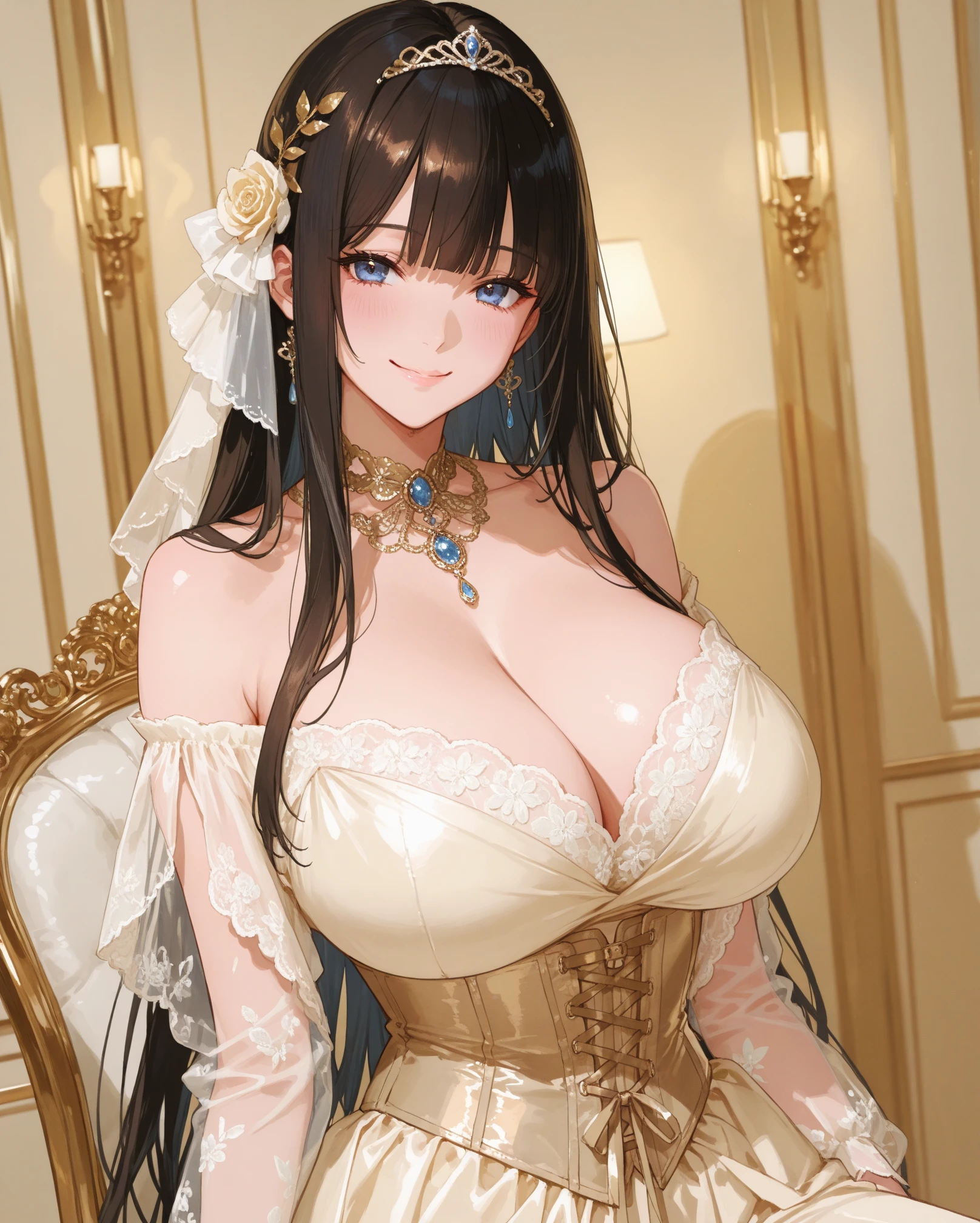 Mature Woman、beautiful、elegant、Voluptuous、sex appeal、beautiful hair style、variation Hairstyle、gorgeous、Alluring、precious metals、gem、The finest clotheadam、sexly、Dresses with elaborate designs、Top quality accessories、High quality、16K、Gorgeous、The supreme beauty、An inviting gaze、Beautiful moist eyes、Lots of flowers、Gorgeous、Glowing Skin、Shy expression、An inviting gaze、Beautiful moist eyes、nice smile、Inviting posture、posing