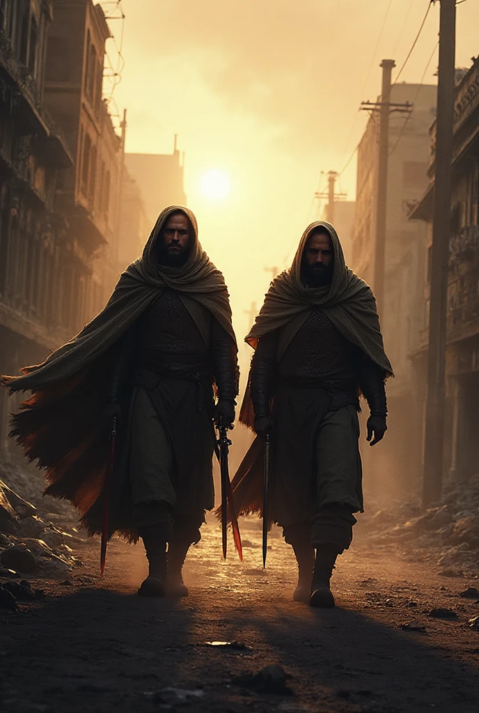 Shimon et Levi quittent la ville de Shrem dans laquelle ils ont tues tous les males,pour recuperer leur soeur Dina.