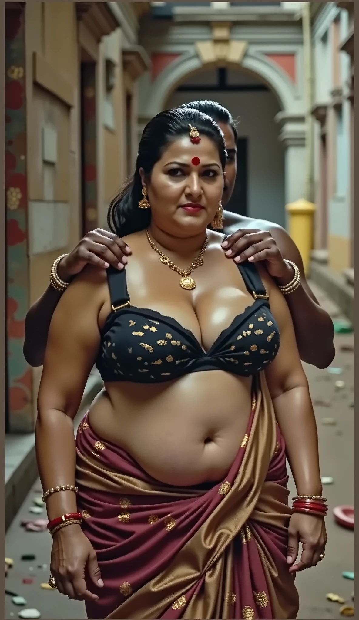 Keep the entire image exactly the same and enhance only the woman’s face.
Make her facial details sharp, clear, and high-quality. Improve natural skin texture,
enhance eyes, and increase focus with balanced lighting.
Do not change any other part of the image. Only make the woman’s face appear
high-definition, realistic, and clearly visible in the camera.