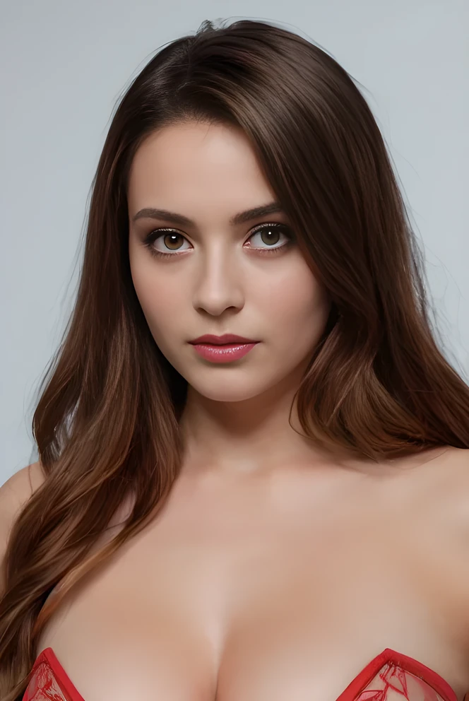 (perfect anatomy), (photo realistic), (very aesthetic), (highres), (detailed eyes), (top quality), (Realistic), (Super Detailed), (masterpiece), (top quality), (very detailed), (ultra detail), (8k), (high quality), The vivid animated illustration, depicts a young woman in a provocative Santa-themed costume, the overall mood is playful, with flowing reddish brown hair and striking green eyes, Support, is reminiscent of cold air. are cut low to fully expose cleavage, lifting one leg high, showcase black stockings Garters, の下に白いパンティーが見えます. has a bright blue background and darker, a thin stick-like object, You can probably see a broom pattern, close to your right arm, there is a white cloud of steam near the mouth, seductive,