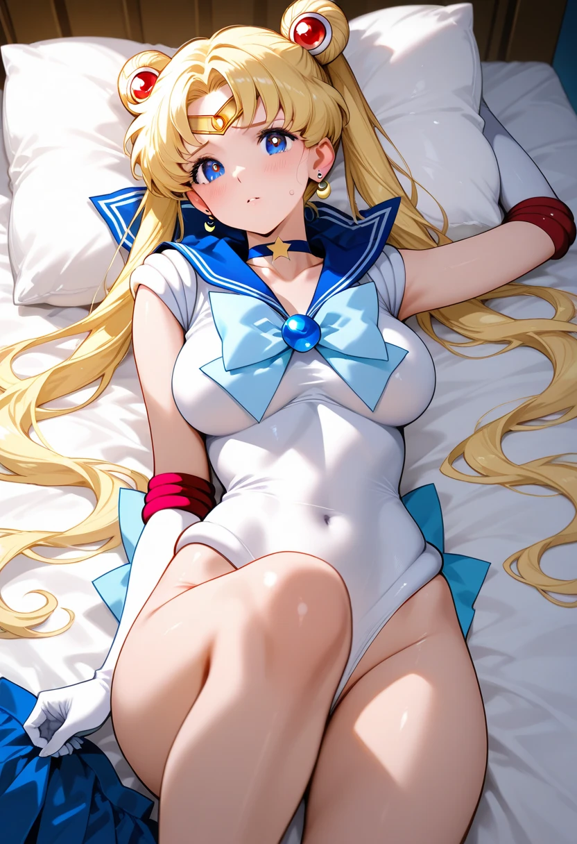 ,Dripping mucus,(In a dark tentacle hole,Wide-,Stretching legs:1.5),(A wall of tentacles around the girl,Girl lying on tentacle delivery bed,His arms are buried in tentacles up to his shoulders,Her legs are buried in tentacles up to her thighs,Tentacles restrain limbs,Tied up by tentacles:1.3),belly button, (Girl is angry,Open your mouth:1.3),Sweat, , (young,thin,Very small breasts:1.5),Blonde long hair,indoor,Perfect Face, Perfect ,(man and woman have :1.5), ( :1.5),(女の子  by a big :1.4),(magical girl costume,Cowboy Shot:1.5),(Tattered clothes:1.5),(から溢れる:1.2),bound by tentacles, (Shiny white high-leg leotard magical 女の子 with super ,No sleeve,Super Sailor Moon heart jewel waist decoration attached to the lower abdomen,magical 女の子 hair ornament,Torn white thigh-high socks,White high heels,A big red ribbon and a big jeweled brooch,Shiny clothes,Magical Girl Gloves,Magical Girl High Heels:1.5)