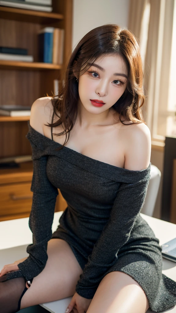 Dark brown hair、Light brown eyes、Japanese actress face、 Lady、I'Iは彼とIが好きです'I'Iは40歳くらいです.、(Intricate details:1.2)、(Which is the top???:1.4)、 (Ultra-high resolution:1.2)、Ultra-high resolution、(Finely tuned)、(Detailed  features)、Hmph、8k resolution、D cup size breasts、Long Hair、Rooftop Bar、Night view、Extravagant space、relax、、,Full body photo、Head to toe shot、Beautiful feet、Camisole dress、Beautiful feet、she,   Fashion Hub, Extremely detailed, Very detailed, Realistic, Hourglass Shaped Body,  pose,、、I cry a lot、tears、diagonally from below、please lift your chin、With your back 、relaxした表情、Pose of Weakness、(auraroid photo:1.2)、From outside the window、A masterpiece of  painting、8k、32k、highest quality、(Details of both eyes)、1 girl、elegant、(Black loose knit :1.4)、Night view。(Low Angle、Iを見ている:1.2)、Hilarious、Looking at the camera、