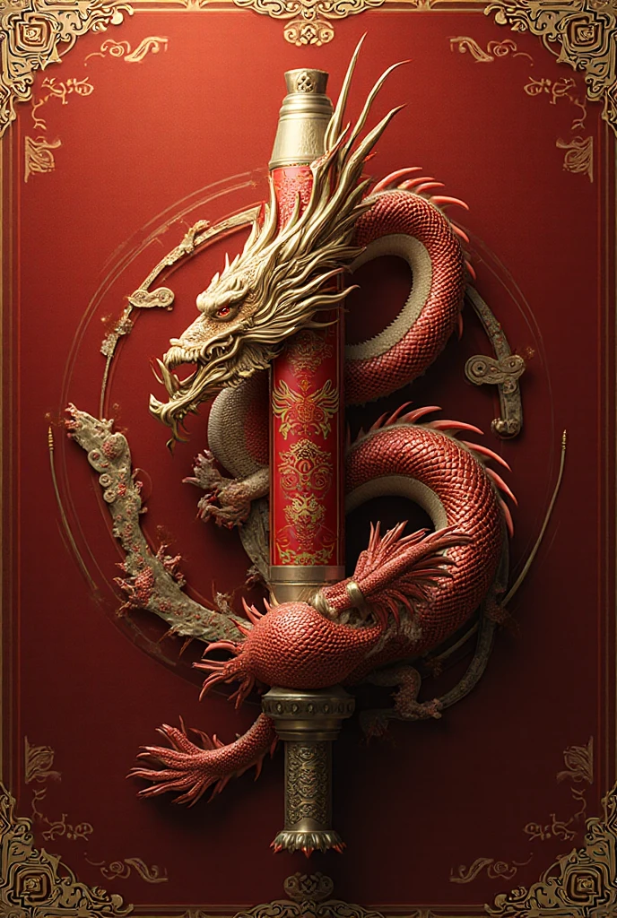ancient Chinese scenery, ((Chinese dragon)), temples, (mysterious black fog), journey to the west, (()), (dilapidated), (battlefield)), (blood stain), glazed tiles, Buddha statues, lanterns, absurdity, realistic lighting, (abyss) masterpiece, high quality, beautiful graphics, high detail,