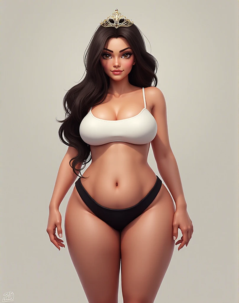 8k,30 years old,beautiful woman with 5 years old son ,sexy plumb,biting lips,cleavage,necklace,perfect boobs,smooth body,visible moles on face,sexy eyes,thicc thigh,in bathroom,visible curves under small clothes