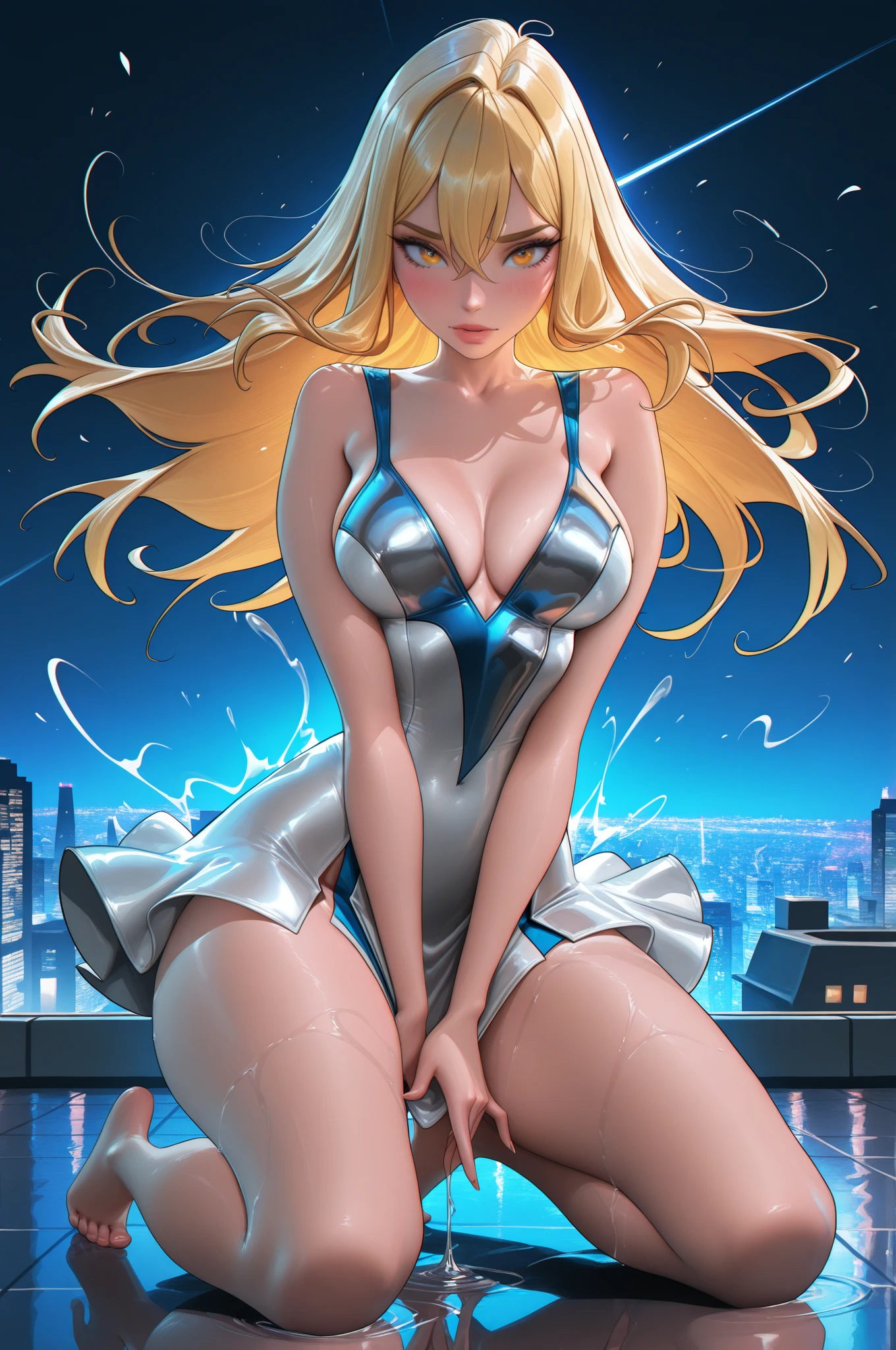 a beautiful girl with a big ass, slender and small face, very bright and shiny skin, hard breasts, voluminous thighs, looking at the viewer, dark and moody quality,
dieselpunk concept, long hair, flying hair, short diesel punk style clothes, navel, short skirts, kneels, perfect eyes, well-drawn eyes, perfect anatomy, buildings, factories, clouds, airship, complex background, complex lights, knights,
Fantasy art, digital art, delicate lines and textures, realistic and dreamy art, imaginative motif art,
magical substances, fantastic landscapes, surrealism, cinematic, harsh shadows, vivid colors, rich colors, light and shadow, three-dimensional lighting, combination of various colors and tones, a vivid and deep art, volume lighting, hair backlighting, light film, dynamic lighting, good anatomy, same makeup for both eyes, eyes with bilateral symmetry,
correct limb, hand with five delicate fingers, perfect body proportions, intricate details, highly detailed.