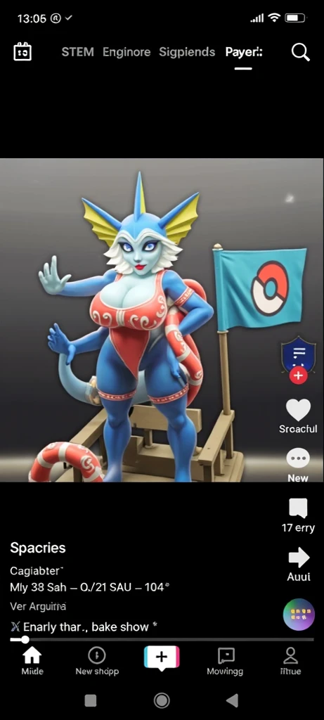 Surrounded by elements of the birthday dragon girl,  teenager in traditional Chinese costume, cute 3D rendering, vinyl toy figurine 3D rendering stylized dragon, , 