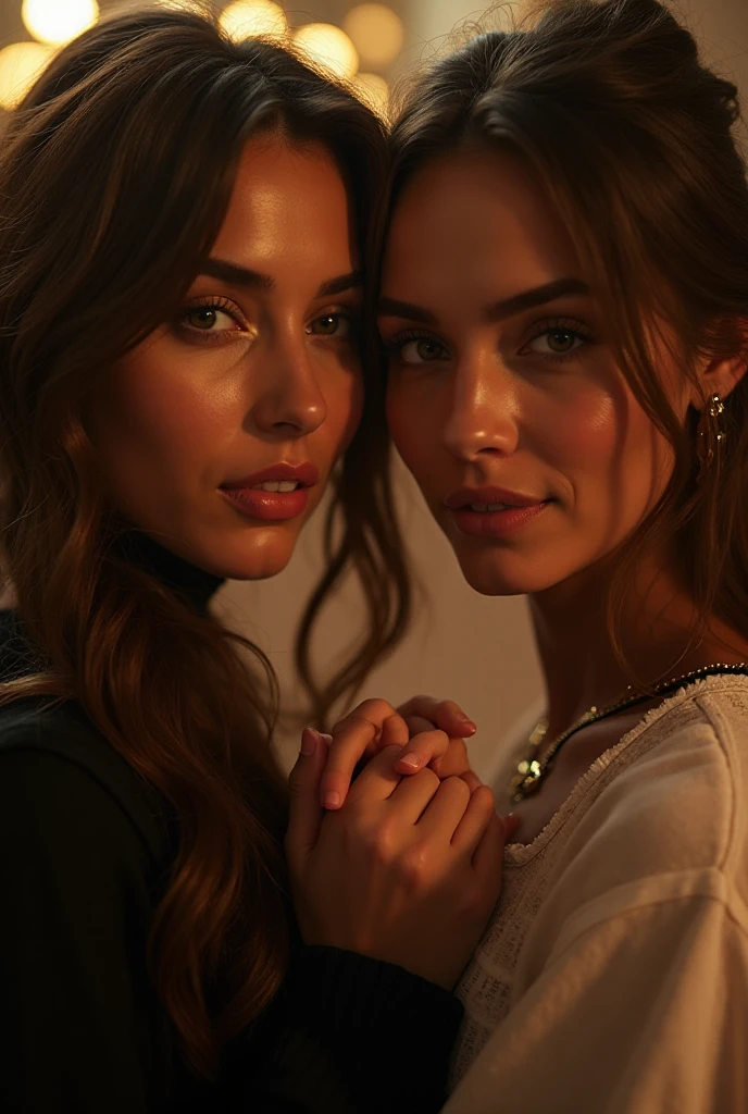 A chiaroscuro portrait of a woman, beautiful detailed eyes, beautiful detailed lips, extremely detailed eyes and face, long eyelashes, porcelain skin, elegant hairstyle, intricate jewelry, dramatic lighting, Renaissance style, dramatic shadows, warm golden tones, dramatic chiaroscuro lighting, ultra-detailed, 8k, photorealistic, masterpiece, cinematic, dramatic atmosphere, elegant and regal