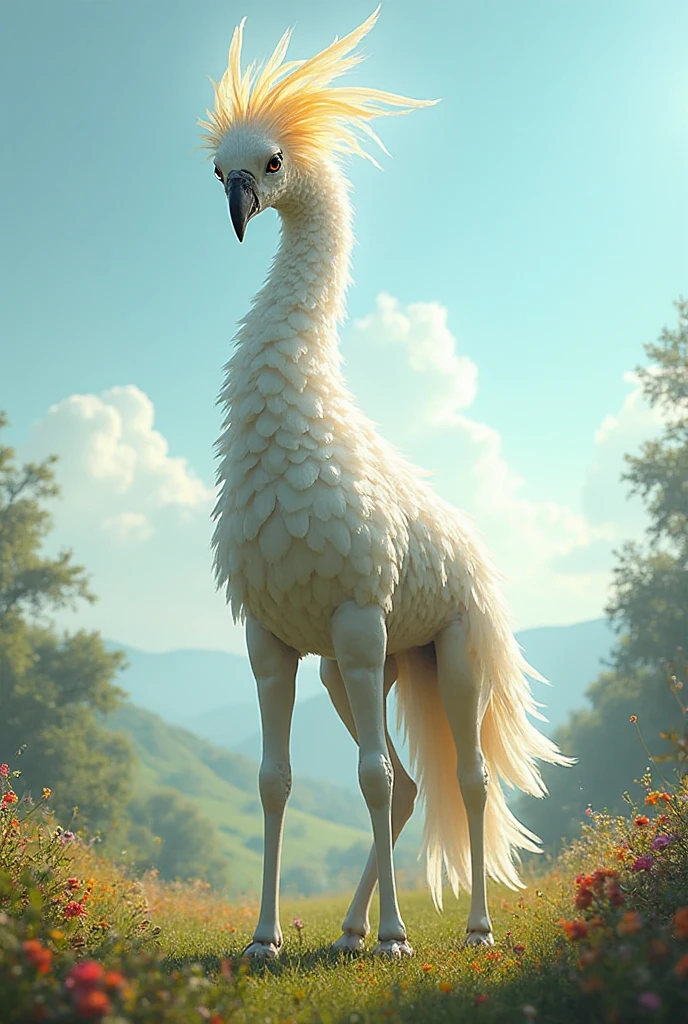 (best quality,highres,masterpiece:1.2),ultra-detailed,(realistic:1.37), furry artwork by qwertydragon,(feral),(dromaeosaur),(thick ),(large tail),(),(solo),(wingless) (equine ) (big ) (big puffy ) (white body) (white feathers) ( focus) (cute chibi) (soft) (very detailed textured ) (grotesque ) (laying on side presenting , ,) (by zackary911) (by raptoral) ( focus) (throbbing ) (showing viewer )