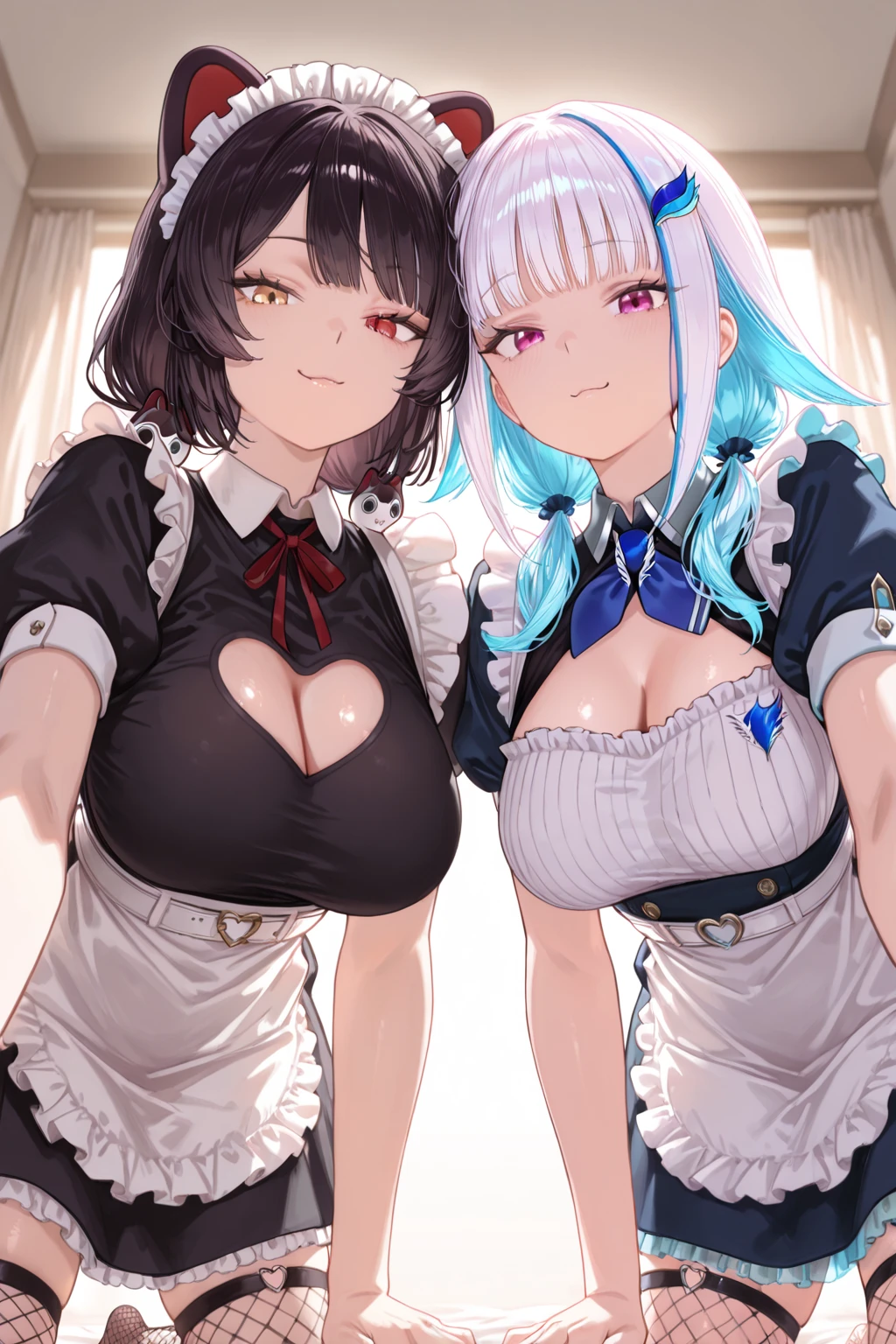 ???????????、High resolution, Gray Hair,Blushing, ??????, accessories, tongue, Shortcuts, 