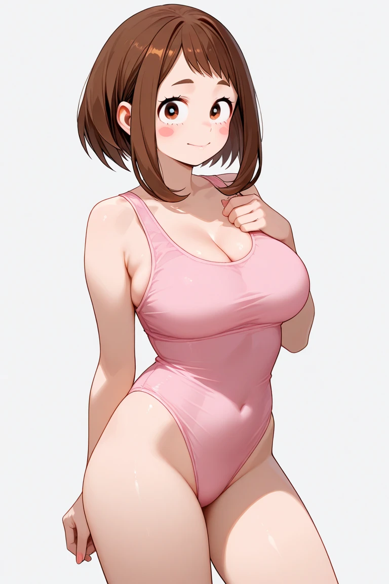 by buta99, by chelodoy, by spikedmauler, by cervina7, solo, female, standing, looking at viewer, ((hair, snout)), pink eyes, sexy, smiling, lips, eyelashes, eyeliner, big breasts, cleavage, canine, , light brown fur, chocolate labrador, domestic dog, green eyes, sexy, light brown hair, long curly brown hair, skinny, small waist, super skinny,huge thighs, huge ass, pink eyes, kawaii, emote, showing emotion, straight on, huge , massive , cute nips, tan skin, huge massive ,  pink, pink Princess,, big eyes, full body, tight pink leather , showing full body, dominant women , sexy pose, looking at viewer, sexy,  expression, looking down at viewer, nips peaking out from , pink nips, kawaii, blush, anime eyes, from below