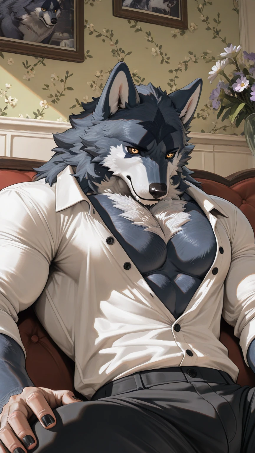 (2 gay wolf),(2 boys),((blue Wolf))  ,((black wolf)), black wolf,  scene, , by chunie,by WagnerMutt,canine  similar to Furry,very intimidating appearance,looking at viewer,biceps,muscular pecs,detailed eyes,detailed hands),young teens,completely ,in the bedroom,huge excited , huge , pre-,big fluffy furry tail, expression of happiness, flushed face,angle seen from the coast, big pert ,  ,intimidating appearance, full body.(maximum detail , Backlit, 4K)