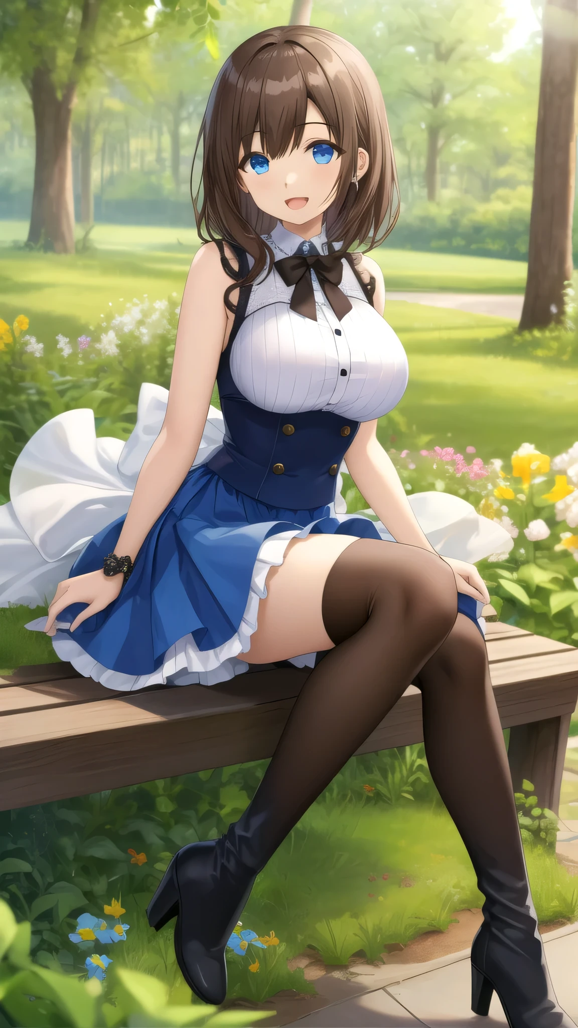 anime - style image of a woman in a white bra top and panties, seductive anime girl, marin kitagawa fanart, makoto shinka, rin, small curvy , anime best girl, sexy pose, smooth anime cg art, asuka suit under clothes!, cushart krenz key art feminine, ayaka genshin impact, zerochan art, white panties,cameltoe,full body,white pantyhose,squatting,pantyshot,å©•ä¸,1girl,star earrings,solo, black hair,braid,medium hair,bangs,bright pupils,brown eyes,hair between eyes,white pupils, inoue takina
metal collar,neck ribbon,white shirt,black ribbon,center frills,corset dress,blue dress,long sleeves,frilled skirt,medium breasts,collarbone,smile, blush,
mary janes,outdoors,grass,wind,wind lift,falling leaves,, Exquisite visuals, high-definition,masterpiece,best quality,, 16yo,Young female,Beautiful Fingers,Beautiful long legs,Beautiful body,Beautiful Nose,Beautiful character design, perfect eyes, perfect face,expressive eyes,
official art,extremely detailed CG unity 8k wallpaper, perfect lighting,Colorful, Bright_Front_face_Lighting,shiny skin, 
(masterpiece:1.0),(best_quality:1.0), ultra high res,4K,ultra-detailed, (One lady)、(​masterpiece)、(best qualtiy)、(ultra-detailliert)、(a high chroma)、(CG Illustration)、((Full Angle))、Female, 16 years old、Delicate beautiful face、(red blush)、(Wavy long hair、Dark blonde hair)、(dishevled hair)、((Shoulder top))、See-through clothes:1.3、((Black stockings))、(Pink Lace Panties)、(Dark blue pleated skirt)、(teats)、breasts of medium size,、((turned around))、(Woman sitting on the floor)、The best lighting、simple background
photography, 8K, HDR, highres, absurdres:1.2, Kodak portra 400, film grain, blurry background, bokeh:1.2, lens flare, (vibrant_color:1.2), (beautiful_face:1.5),(narrow_waist), ,NSFW,