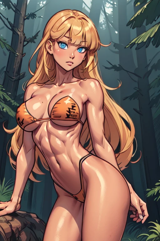 Woman, , light and shiny skin, tan lines, body with good proportions and beautiful curves, very thin waist, wide , very small and upturned  with puffy , pumped  with little hair, short and wavy blond hair, with freckles,  smile, light green eyes,  pose with  open showing an open , full body, sunny day full HD, high definition, hyper detailed, hair .