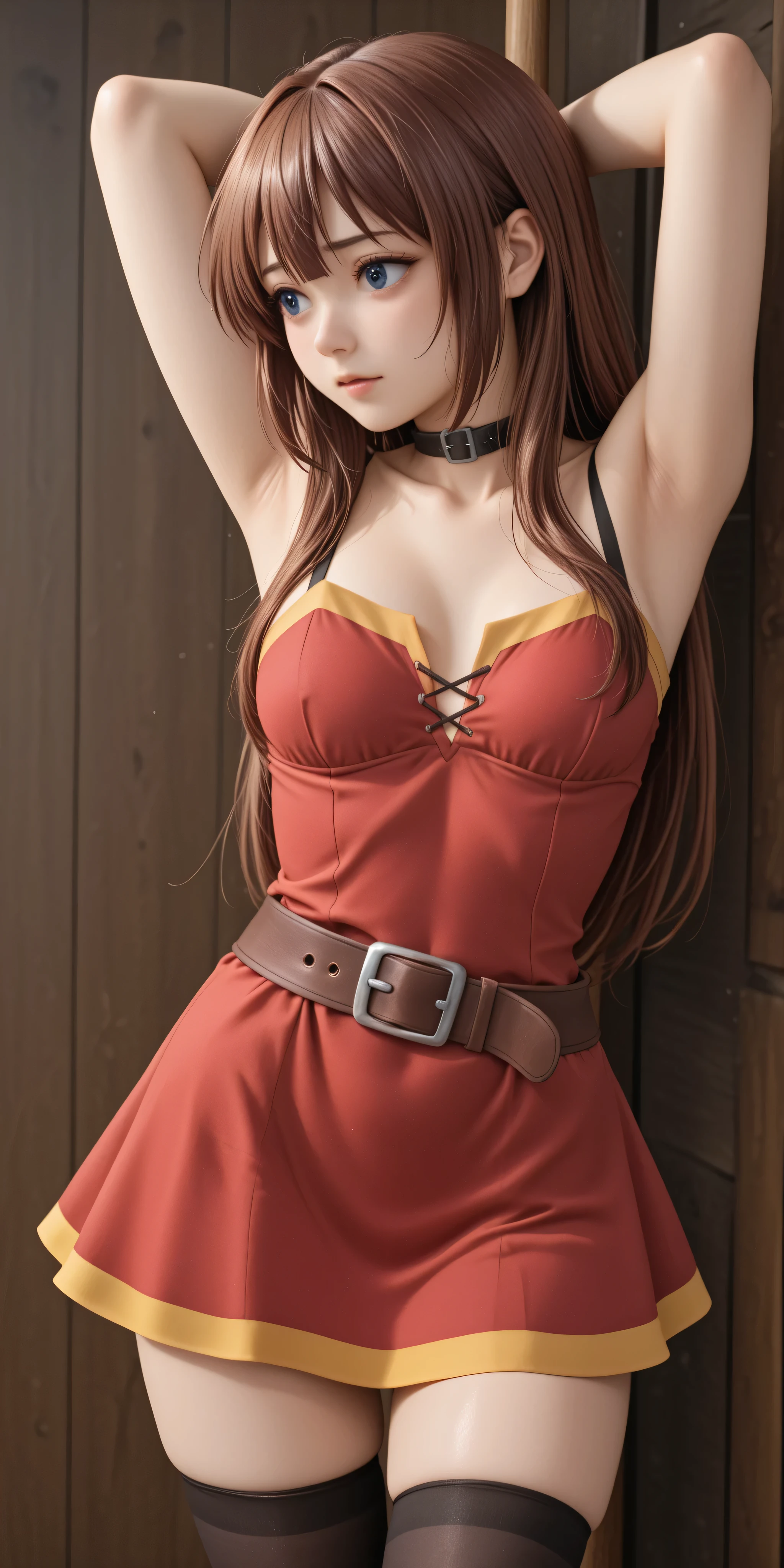 A very sexy girl [Kanzaki Aoi] Wearing Megumin dress 