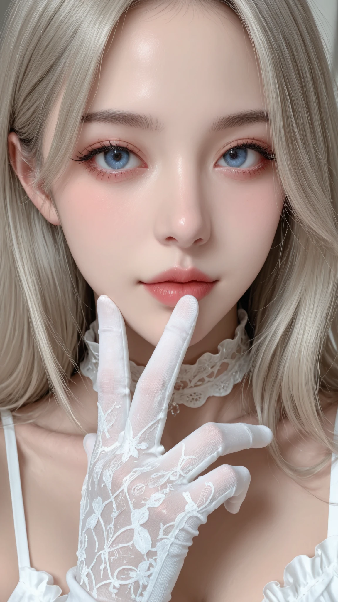 Masterpiece, detailed, high quality, top quality, 特別に演出されたシーン、close up portrait, from chest up, ポニーテールの日本人女が夕日に照らされて光が反射しています、detailed cute k-pop idol face, high resolution beautiful face, stand and spread legs wide, 女性は透明なレインコートを着ています、女性は透明なセクシャルなパンツを履いています、私は女性の大きなレースのブラを見ることができます、女性は見えないパンティを着用しています、 女性はパンストを履いています、女性は白い光沢のあるレスリングブーツを履いています、白い膝当て、too short frill skirt, thick thigh, white gloves, 大きく太い機械を手に持っています、彼女はビルの外の階段を登っています、幾何学的で複雑すぎる模様の壁、白いシロップが付いた壁、背景に光る雲がある、高画質、高品質な、リアリスティック・オン・フォー、8k、super dynamic angle, as action cinema, as official art, as cover art concept, no text, (((from dynamic view))),