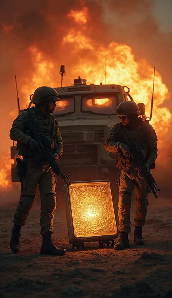 apocalipse, acampamento militar, paisagem