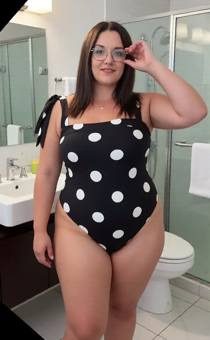 Daisy Ridley standing outdoors covered in sweat and , ((plump body, chubby body)), ((, legs exposed)), (((white leotard is too small))), (((whole subject in frame))), glistening skin, wearing trainers