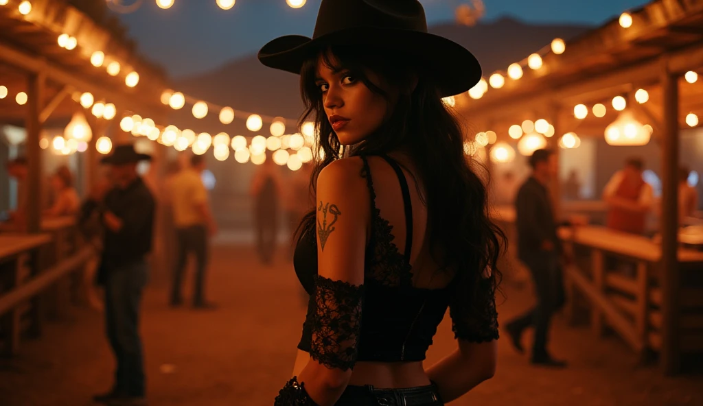 ((two sexy witch)), halloween, pumpkin patch, haunted house , night, full moon, lighting, rain, huge large breast, huge large round ass, huge large bubble butt, huge large cleavage of ass , busty, hdr, masterpiece, (: 1.4), (Cafe, Night: 1.1), City streets, long dark brown hairs, Super fine face, Fine eyes, Double eyelids, view 