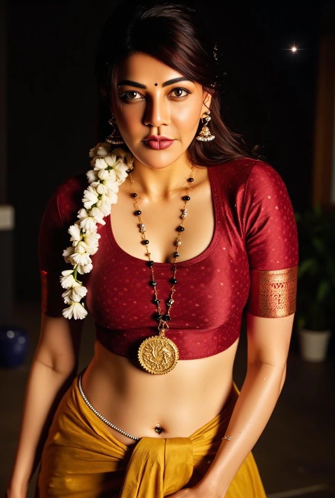 Foto RAW, photorealistic, photography, full body shot, master shot, perfect eyes, goddess like beauty, pierced eyes, perfect thick chubby mallu Desi aunty bhabhi, Wearing a Stanapatta, a chest-band.Saree model, model Photography, Indian saree shoot, Indian traditional wear advertising photography, traditional wear brand shoot, face of Indian actress Sonakshi Sinha, masterpiece, realistic, realism, incredible details,  pleasure, photorealism, detailed skin, skin pores, high contrast, photorealistic Artstation 8k HD digital art trend of high definition and detailed realistic skin texture, ultra detail, realistic skin texture, armature, best quality, ultra high definition, (photorealistic:1.4),, high resolution, detail, raw photo, sweat, Re sharp, by Lee Jefferies Nikon D850 Film Stock Photo 4 Kodak Portra 400 Camera F1.6 Lens Rich Color Ultra Real Realistic Realistic Textures Dramatic Lighting Unreal Engine Trending at Art Station Cinestill 800,(pele altamente detalhada: 1.2), 8k UHD, DSLR, soft-lighting, alta qualidade, grain of film, Fujifilm XT3,she didn't like to wear blouse or , she is happy to wear only saree, she hates blouse or , detailed hairy armpits, hyper realistic skin, skin pores, sweat, veins, 