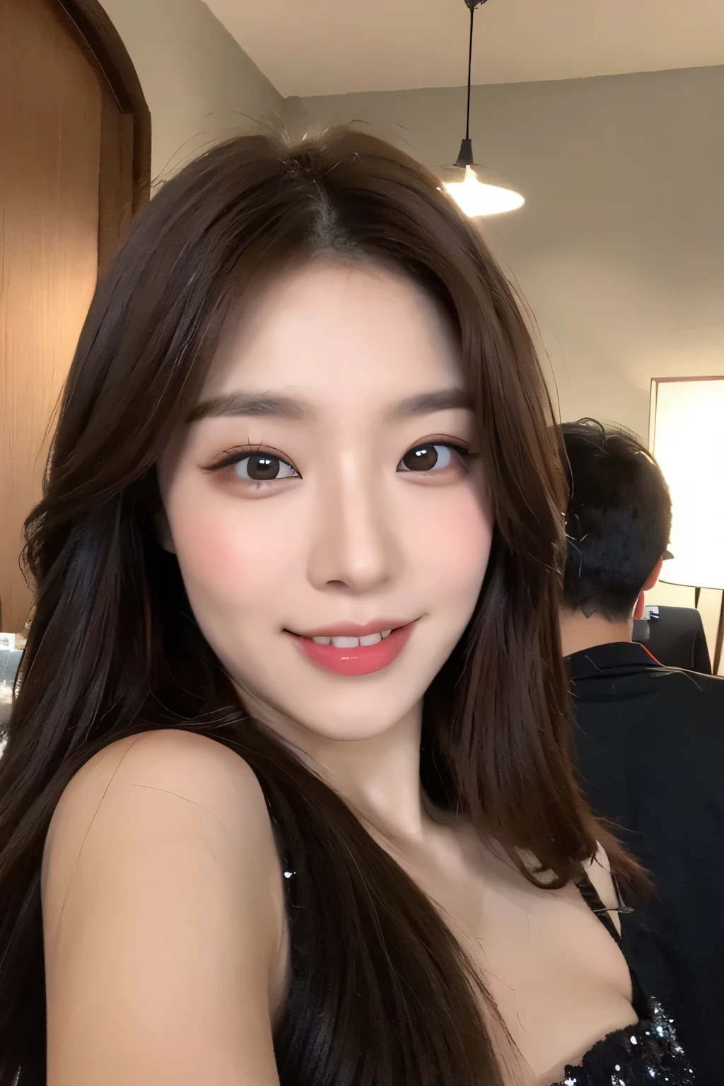 Female body, , ((gigantic breasts)), (plump), (, sexy), beautiful skin, ((, , breasts out)), ,  clothes,  attire, ((big breasts)), (), (white skin), (best quality), photorealistic