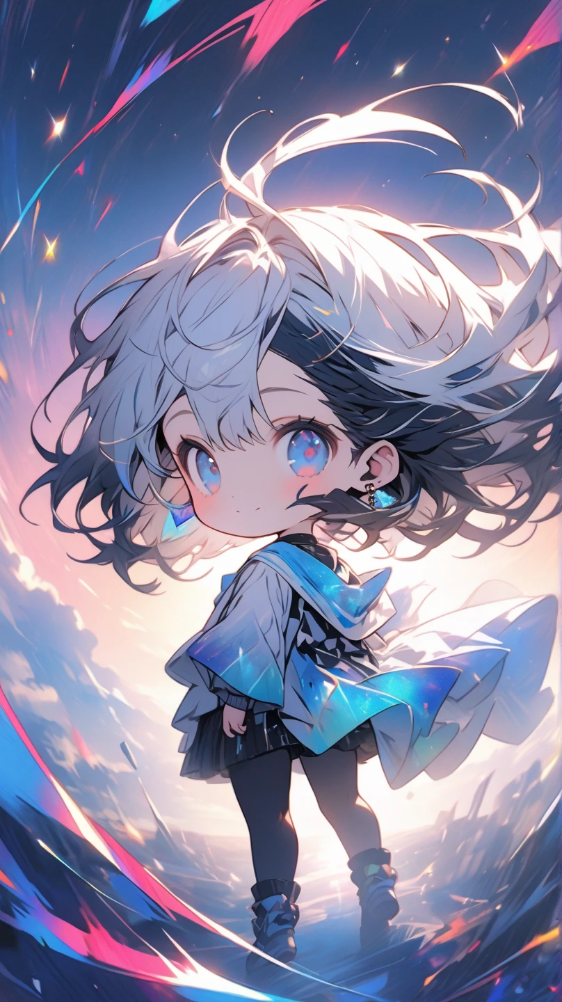 ((absurdres)), hd, uhd, (((HDR))), ((best quality)), (ultra high quality), (hi-res), ((1boy)), solo, alone, charlemagne, charlemagne\(fate\), black hair, (long eyelashes), blue eyes, multicolored hair, two-tone hair, (:3), cute, facing camera, ((looking at viewer)), ((dynamic pose)),  tilted, arm out, one leg behind, medieval city, outside, medieval buildings, cobblestone sidewalk, daytime, additional lighting, sunlight on face, noon, bright, bright sun, medieval city scenery, doortoinfinity, (five fingers), close