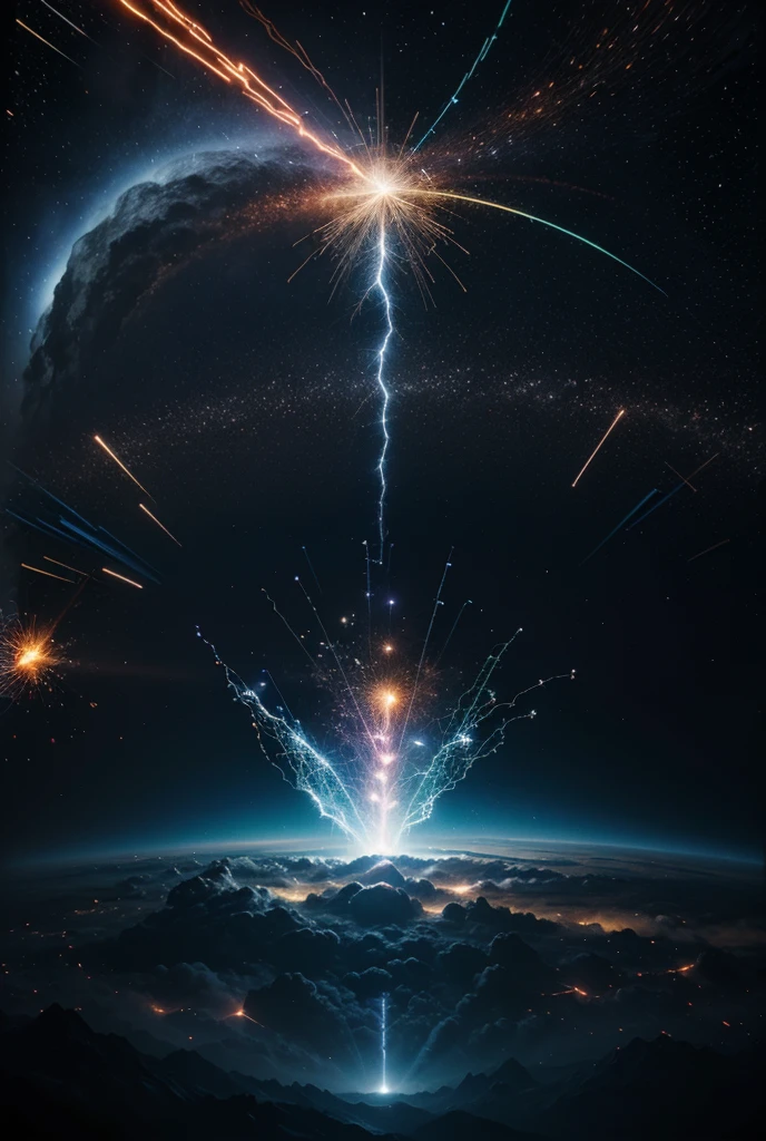Document Exploding Gif Create a GIF Cinematic explosion of hundreds of digital documents and ...