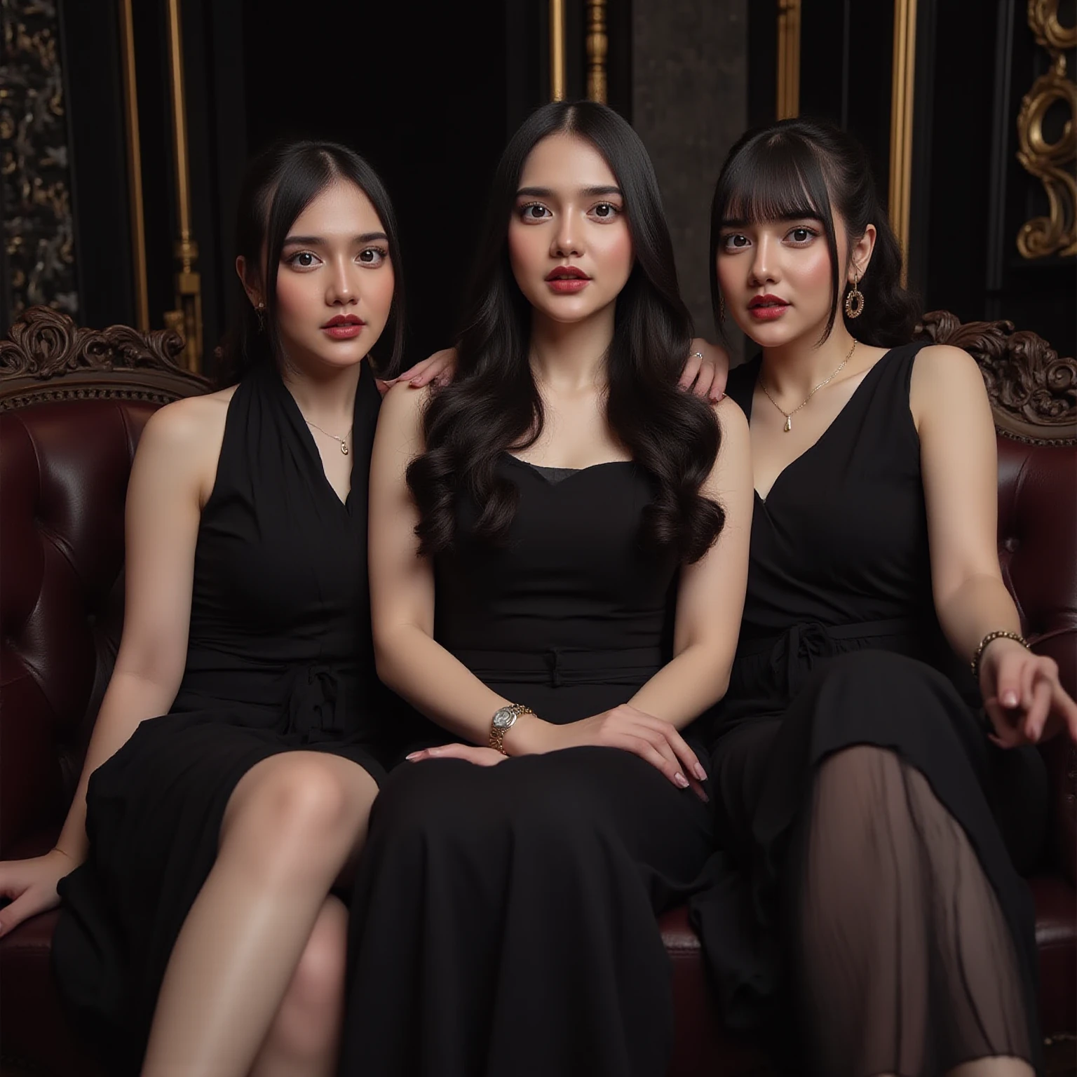 a beautiful woman in a pink mini dress, smiles, detailed beautiful eyes, cleavage, breast, beautiful detailed lips, extremely detailed face, long eyelashes, pink blush, diamond earrings, sensual, high quality, 8k, photo-realistic, professional, cinematic lighting, dramatic shadows, dramatic colors, elegant