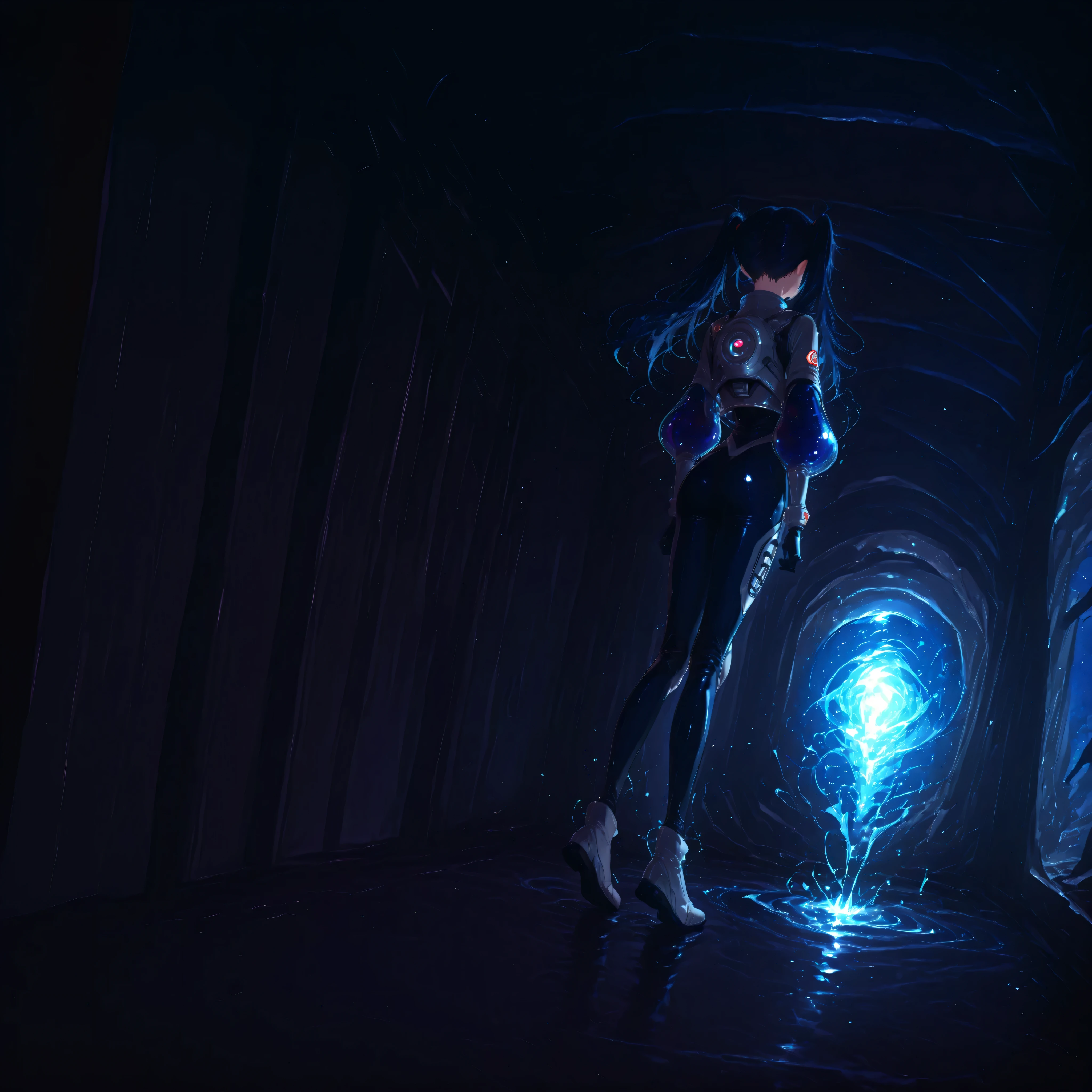 (Inside a shabby spaceship:1.7)、night、(Body floats:1.6)、Wide々A stylish interior、Ruins、Space Suit、Dark Blue Hair、height twin tails、
Active women、score_9,score_8_up,score_7_up,top quality, detailed clothing、femininity(femininity)、dynamic angle、Dynamic Action、 Active Action