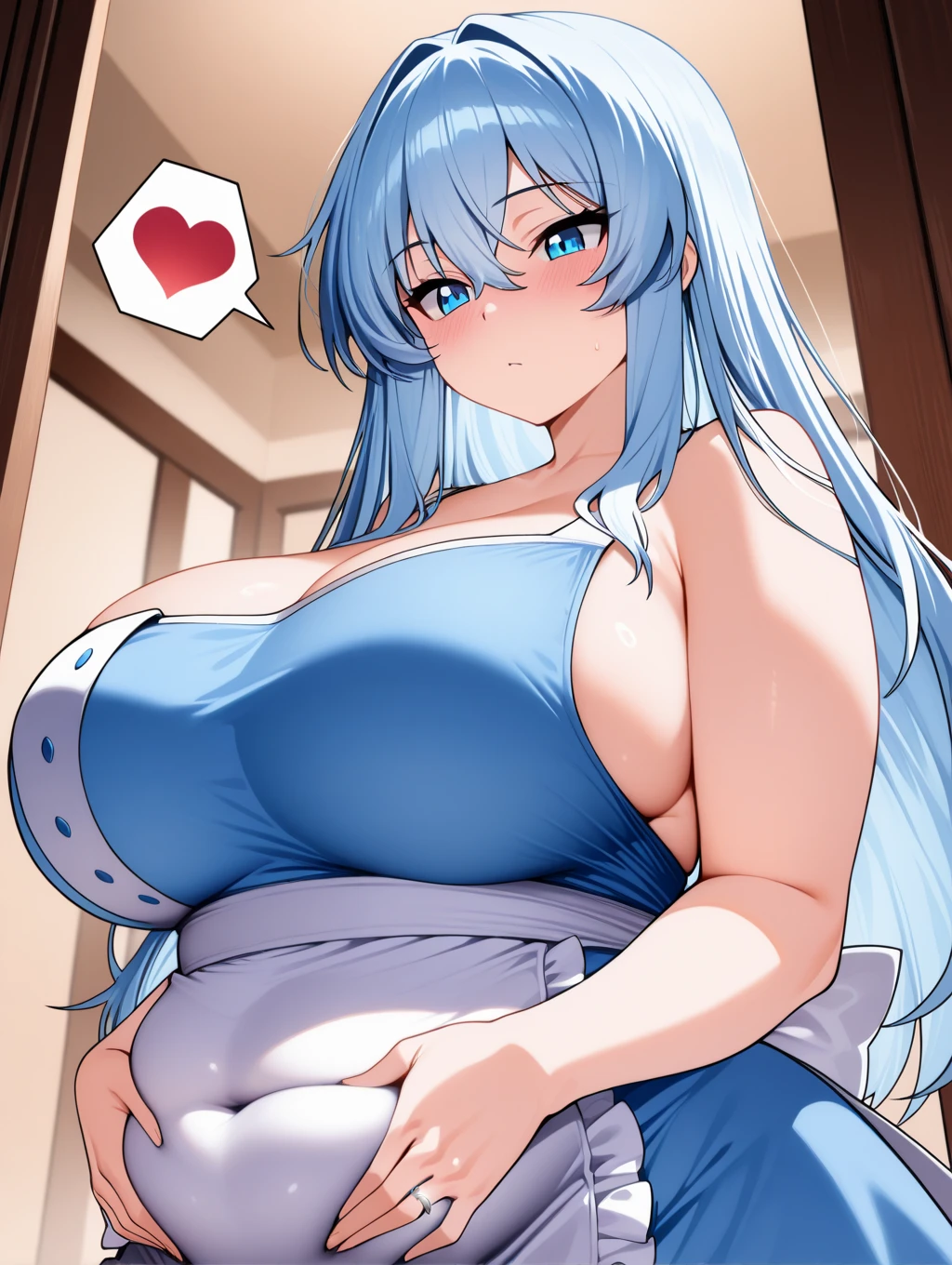 Very detailed、Ultra-high resolution、masterpiece、East、patchouli、Vibe、Masturbation、Blushing、Looking up、Big Breasts、The  are visible、pubic hair、Nipples are visible