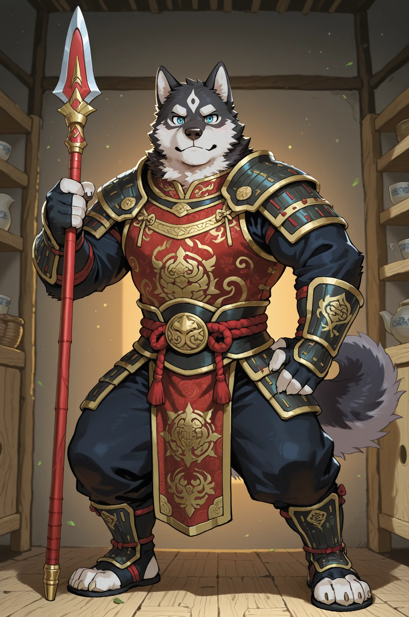 obese 1boy, gorou from genshin impact, dog ears in head, obese body, intense shadows, strong rim light, masterpiece,best quality,official art,extremely detailed CG unity 8k wallpaper, game_cg, artbook, crossover, absurdres, incredibly_absurdres, huge_filesize, album, (1boy:1.4), solo, bishounen, short hair, brown hair, alternate hair color, colored inner hair, ahoge, beautiful detailed eyes
