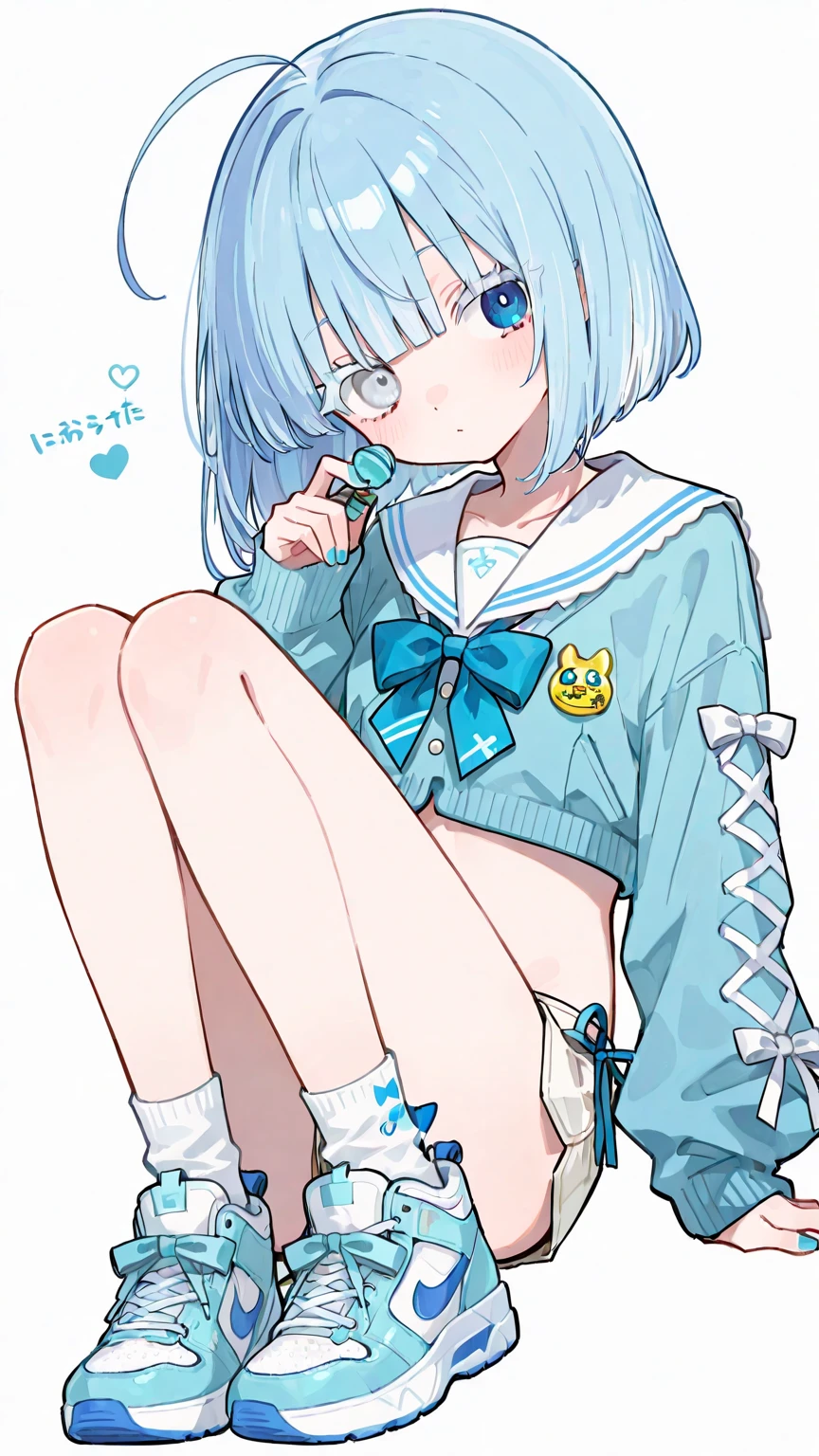 sissy boy,nsfw,small nipples,big penis in the side-tie panties bulge crotch ,open legs,cum