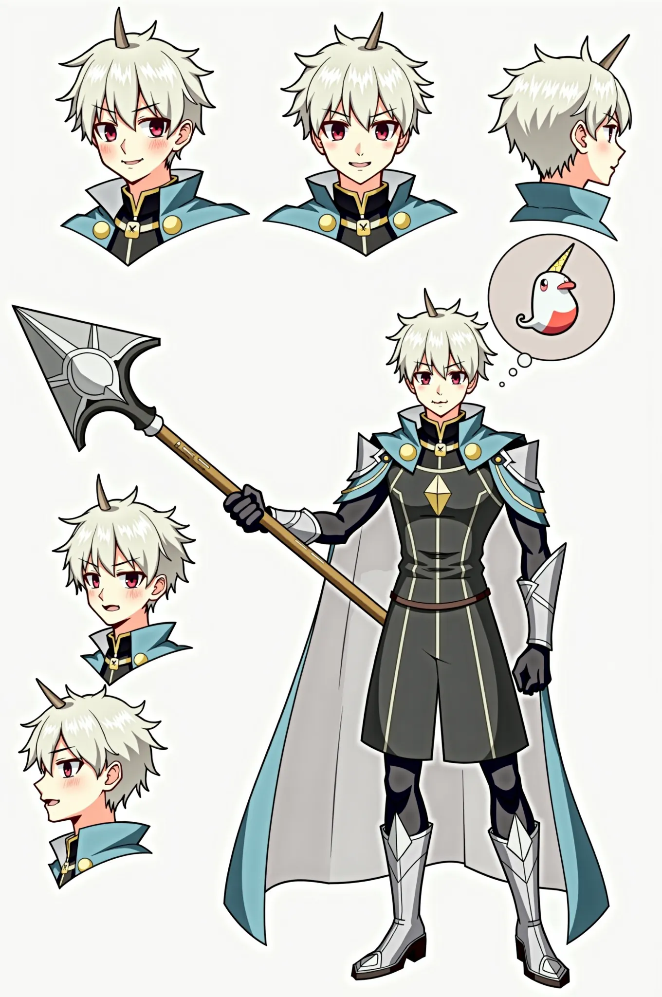 Flux Anime Character Sheet Generator