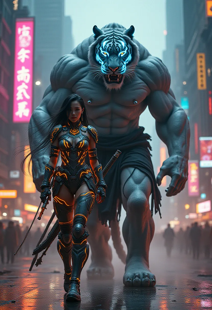Flux Sci-Fi Character Poster