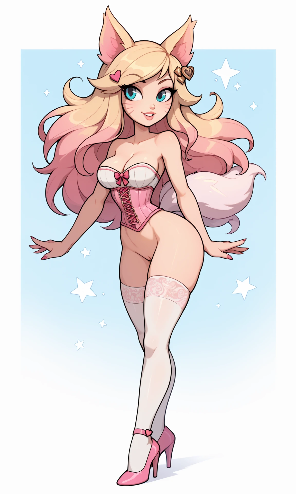 black and white, line art, no shading, full body, live2D character, long hair, chubby, dancing, medium breasts, short dress, lightning effects, coloring book style, sketch,ink drawing, outlines. good anatomical hands