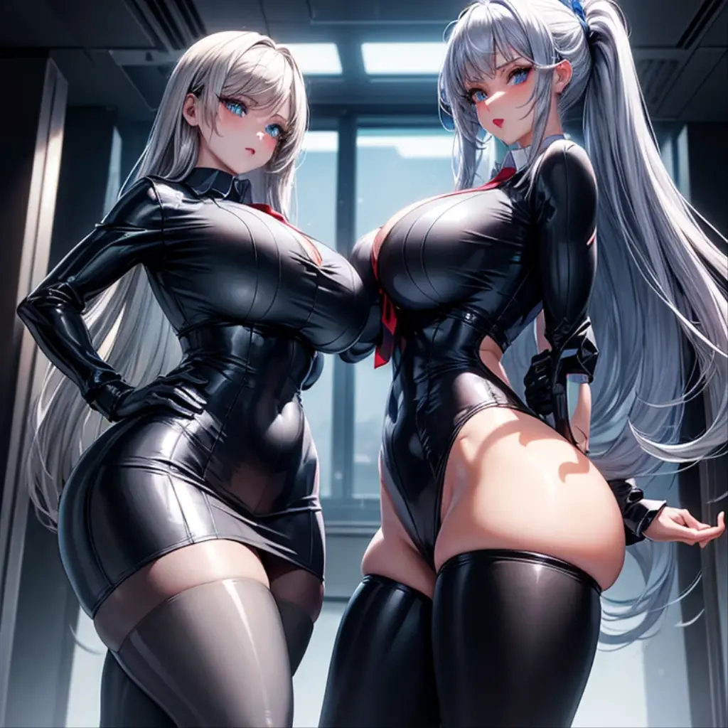 Simple high-cut full-body tights、Full body tights that cover everything except the face、Brown see-through、 are visible through、 except for full-body tights、