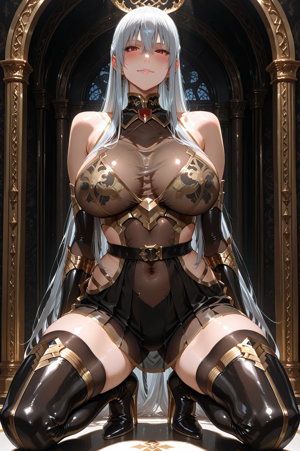 Caitlym with huge ?????, ????? showing, giant ??????? showing, transparent outfit 