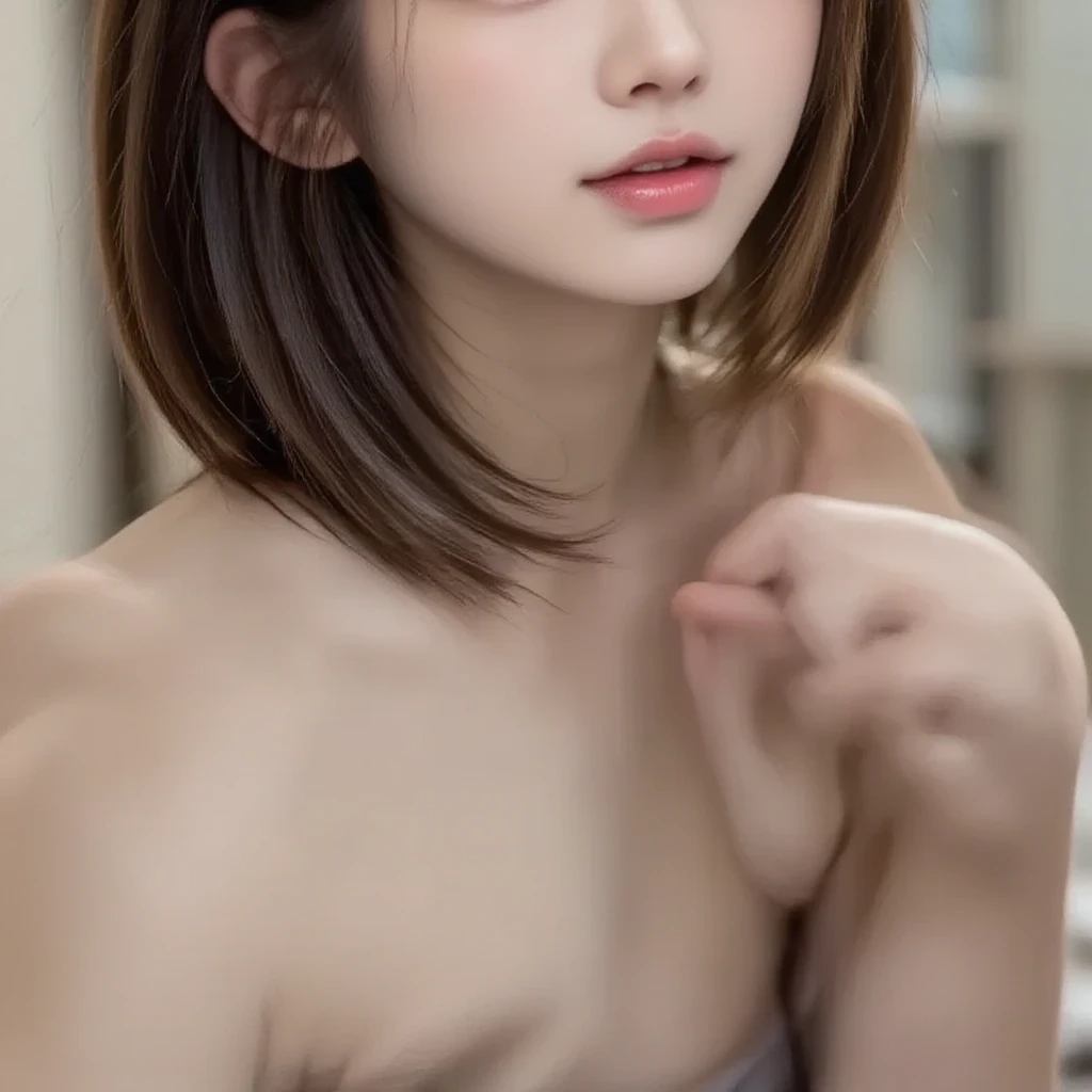 :1.5, (1 lady, 1 guy, size difference,hug ,  her , Woman straddling a man, , full body shot, a guy out of frame, hime cut hair, sad face,  overflowing from the :1.5), 8K, masutepiece, Raw photo, Best Quality, Photorealistic, Highly detailed CG Unity 8k wallpaper, depth of fields, Cinematic Light, Lens Flare, Ray tracing, (Extremely beautiful face, Beautiful lips, Beautiful eyes), intricate detail face, ((Ultra detailed skin)) In the Dark, deepshadow,20 years old, Pretty Korean lady, Kpop Idol, (slim and slender fit muscular body:1.3), (Blurred background),(No people in the background:1.3), Clear eyes, (pale skin), (Big eyes), (bangs, Brown hairs), (Full body shot:1.4), ((:1.3)), slim, small breasts, Before the eyebrows, on a bed