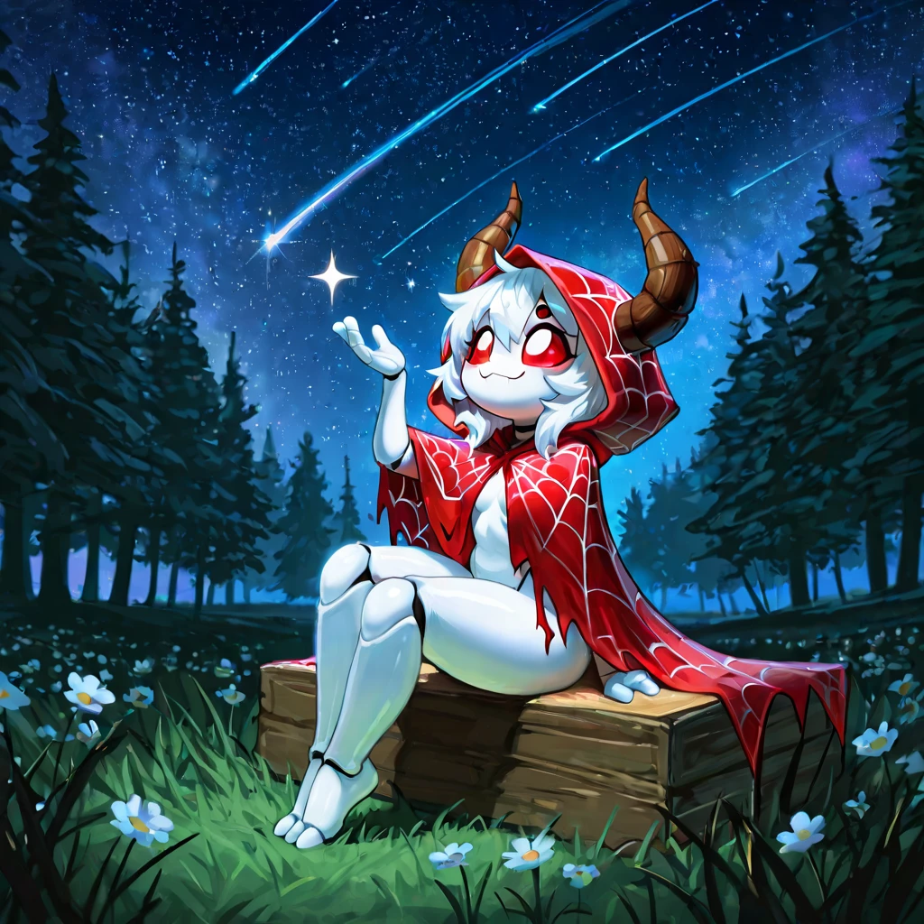 solo, female, teen, teenage, eighteen, young, kobold,  messy short hair,  ????, ??????????, legs spread, sitting on bench, at night, full moon, stars, blushing face, rubbing ??????? , eyes half closed, in park, masterpiece, high quality,