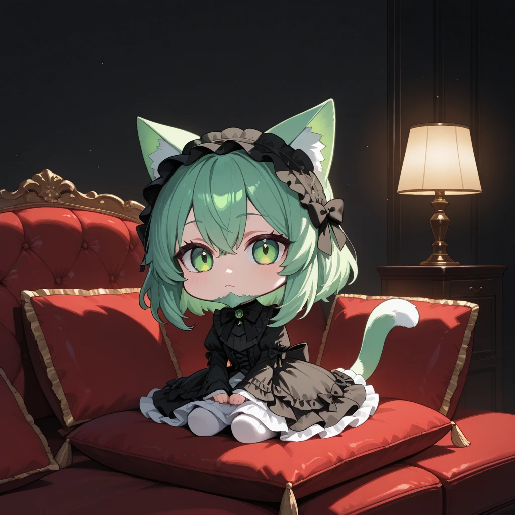 masterpiece, Highest quality, Illustrations for novels, High resolution,  , Sensual, Intimate, Emotional, Passionate, romantic, sweet, Adorable, Innocent, Pure, Enchanting, Enchantingな, attractive, mysterious, Enchantingな, Enchanting, Immersive, Enchantingな, dream-like, Surreal, Imaginative, Whimsical, Artistic, Avant-garde, timeless, elegant, Sophisticated, chic, Sophisticated, Individuality, original, Enchantingな,One girl,Deltamon_beta, alone, blue eyes, Knee socks, Animal ears,  shoulders, Blue Tail, Earrings,Removable sleeves, Green Hair, No sleeve, Cat ear, bag, white Knee socks, Cat's Tail,pink backpack,Pink school bag,(Cheetah Dress:1.3), Paired with ivory tights and Mary Jane shoes.
rest ((Avoidance method ((kitten)), Crying face))